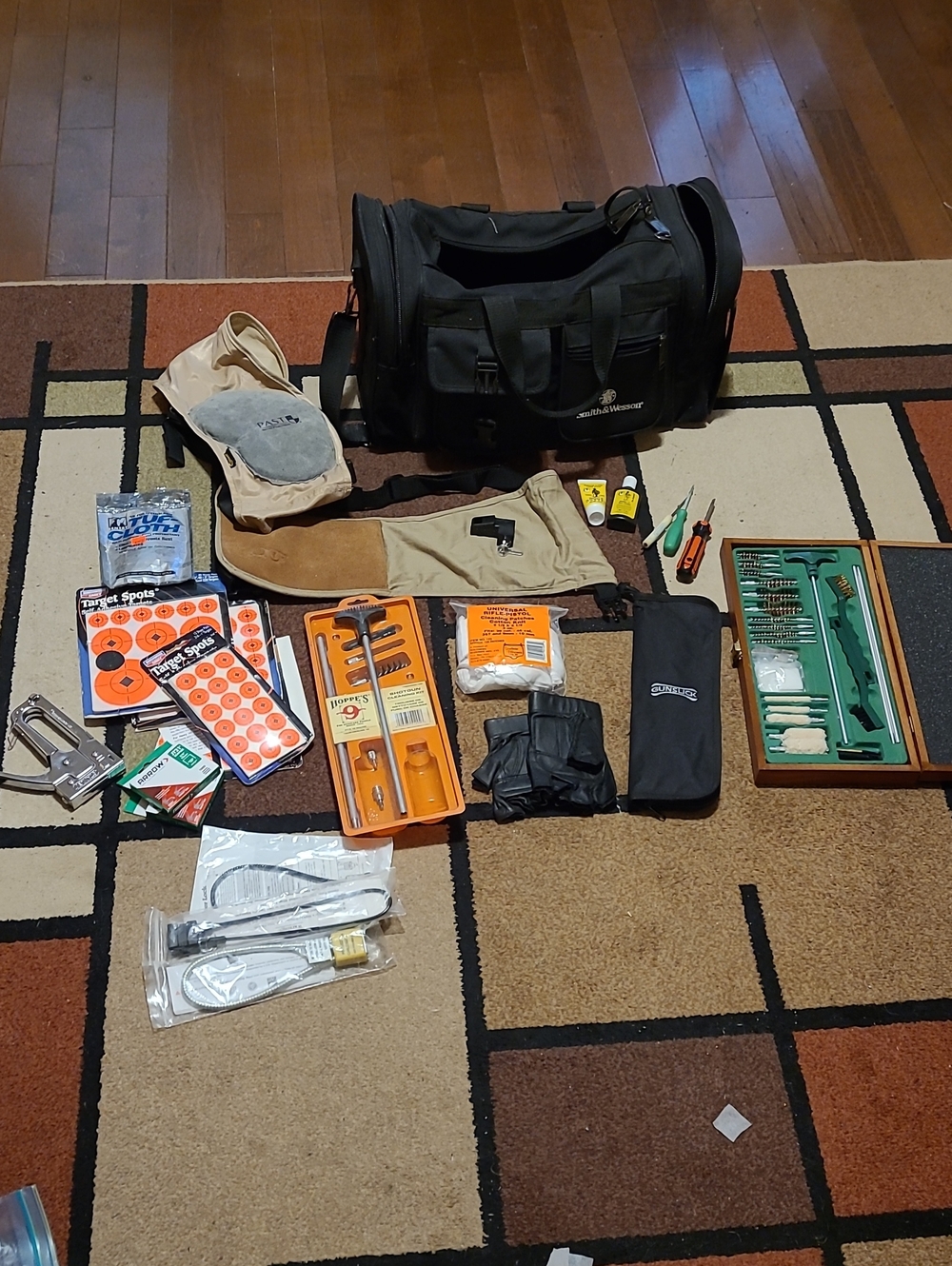 Black Range Bag / Gear Tote with Multiple Pockets